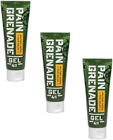 Pain Relieving Gel by Pain Grenade - Arthritis, Back Pain Therapy, Muscle Ache Cream – Cooling and Warming Cream with Arnica, Menthol, Camphor