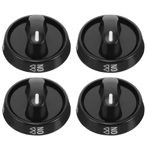 Gadpiparty Reemplazo De Perillas De Control Universales De Estufa De Gas De 4 Piezas Perillas De Control De Quemador De Superficie De Cocina Perilla De Cocina Para Gama/Estufa/Estufa Ge