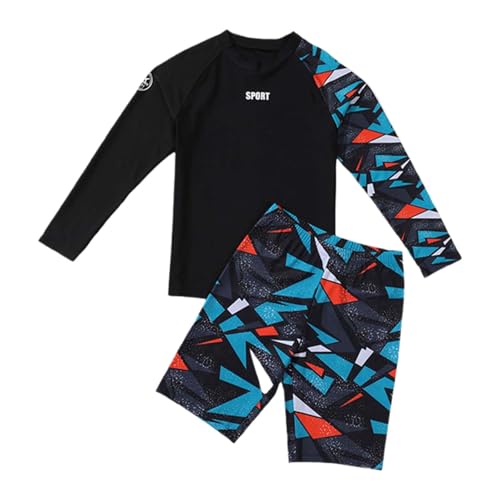 Maillot de bain garçon 8 ans enfant bébé manche courte style tortue
