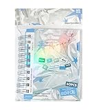 Facile à transporter : grâce à sa reliure en spirale, ce livre d'autocollants pour scrapbooking assure une mobilité sans effort, permettant aux utilisateurs d'apporter leurs fournitures de bricolage préférées dans les parcs, les studios ou les rassemblements avec facilité