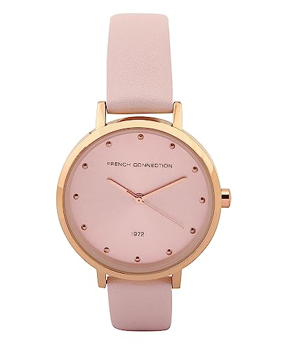 French Connection Spring-Summer 2023 Analog Pink Dial Womens Watch-FCN00080F (B0C6GW7VVP) Amazon Price History, Amazon Price Tracker