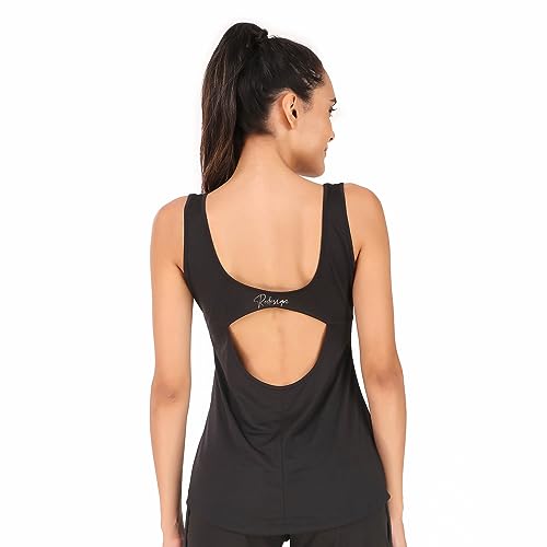 Image of ReDesign Apparels Women's Athleisure Dri Fast Workout Sleeveless Top Sports Gym Tshirt