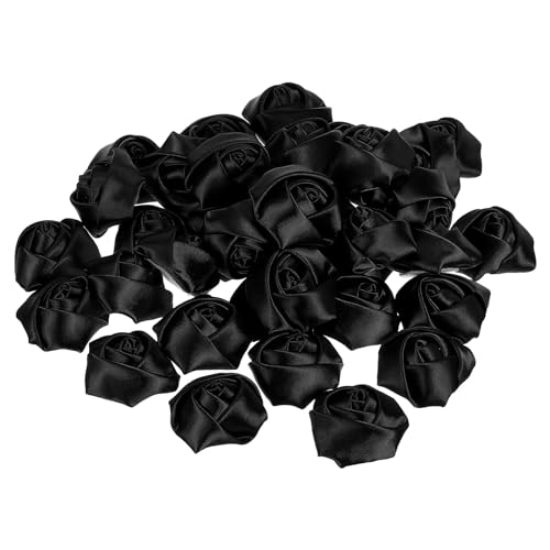 PATIKIL 1.6" Satin Ribbon Roses
