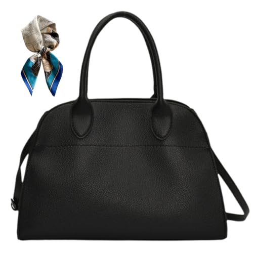 Générique Women's Suede Purse Vintage Top Handle Bag,Large Capacity Suede Tote Bags,Adjustable Strap Daily Sling Bag