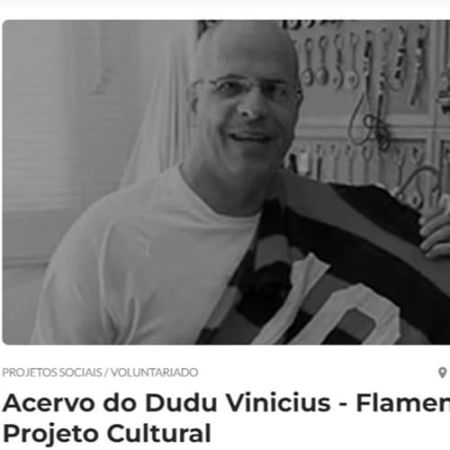 『Editora e sócios do Flamengo criam campanha de arrecadação para comprar acervo histórico de Eduardo Vinícius』のカバーアート