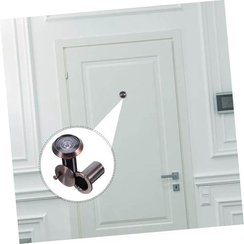 Mirilla para puerta con ángulo amplio de 220 grados, visor de privacidad tipo ojo de gato miniatura 6