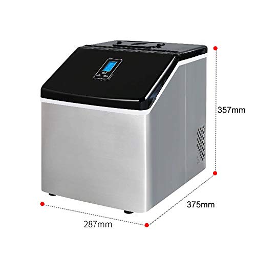 Máquina de hielo de sobremesa 24 cubos lista en 12-20 min miniatura 5