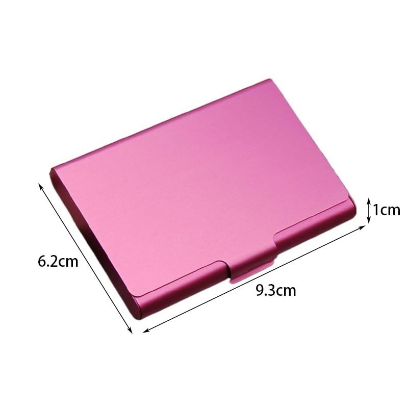 Business Card Carrier Aluminum Alloy Business Card Box Men and Women Business Portable Business Card Holder Corporate Gift Business Card Holder Business Card Holder2