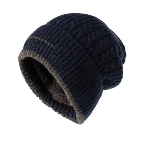 Conjunto de Toca e Gola para Inverno - Acessórios de Aquecimento Masculino e Feminino(Bege)