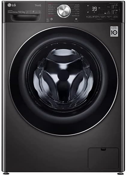 LG V11 F6V1110BTSA EZDispense 10.5kg Freestanding Washing Machine