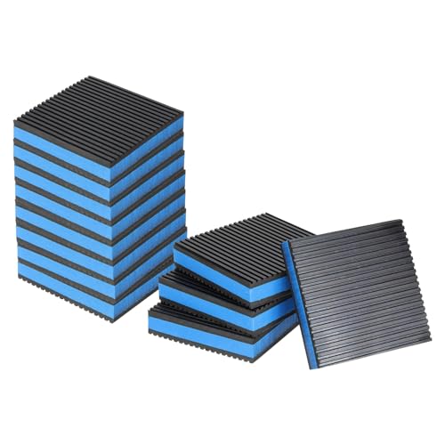 Pads anti-vibration en caoutchouc EVA pour climatiseur et lave-linge | PATIKIL Pack de 12