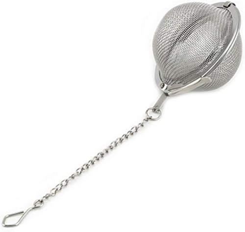 Miniatura 5 de 2 bolas de té de malla de acero inoxidable de 2.1 pulgadas, filtros de colador de té para té, infusores de té para té suelto, té más pronunciado,