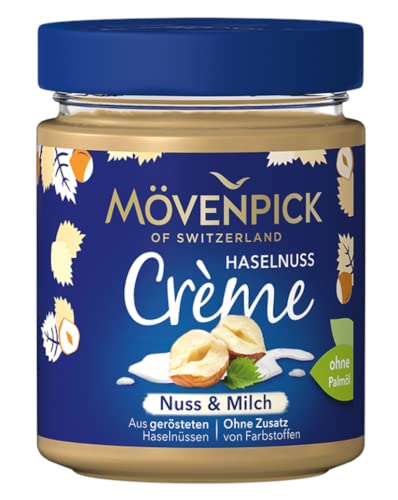 Mövenpick Haselnuss Crème Nuss & Milch Premium Nuss-Brotaufstrich 300g