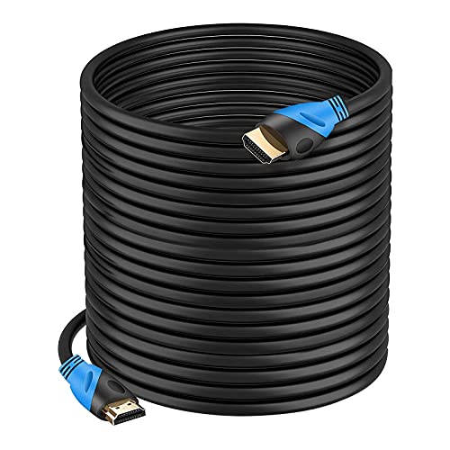 4K HDMI Cable 100FT - Rommisie (HDMI 2.0,18Gbps) Ultra High Speed Gold Plated Connectors,Ethernet Audio Return,Video 4K,FullHD1080p 3D Compatible with Xbox Playstation Arc PS3 PS4 PS9 PC HDTV 4K HDMI Cable 100FT - Rommisie (HDMI 2.0,18Gbps) Ultra High Speed Gold Plated Connectors,Ethernet Audio Return,Video 4K,FullHD1080p 3D Compatible with Xbox Playstation Arc PS3 PS4 PS9 PC HDTV