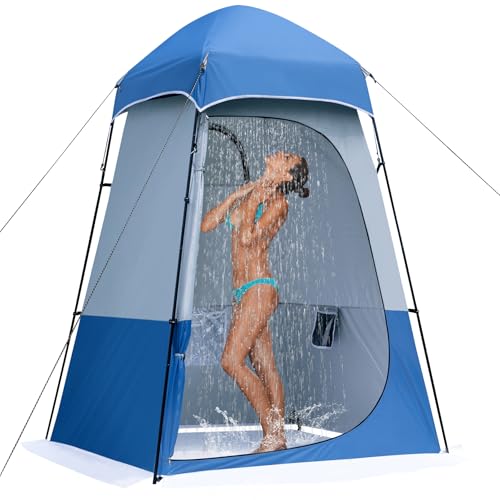 Camping Shower Tent, Oversize Pop Up Changing Tent, Portable Outd...