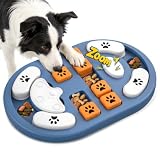 Blanlody Juguetes interactivos de Rompecabezas para Perros, comederos de golosinas para aburrimiento, para Perros pequeños, medianos y Grandes