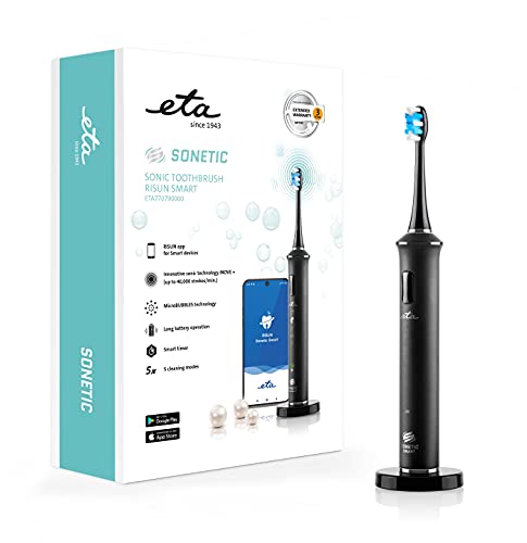 ETA Elektrische Schallzahnbürste Sonetic Smart mit 5 Reinigungsprogramme – Bild 8