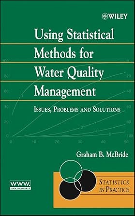 Using Statistical Methods for Water Quality Management: Issues, Problems and Solutions: 9 book cover