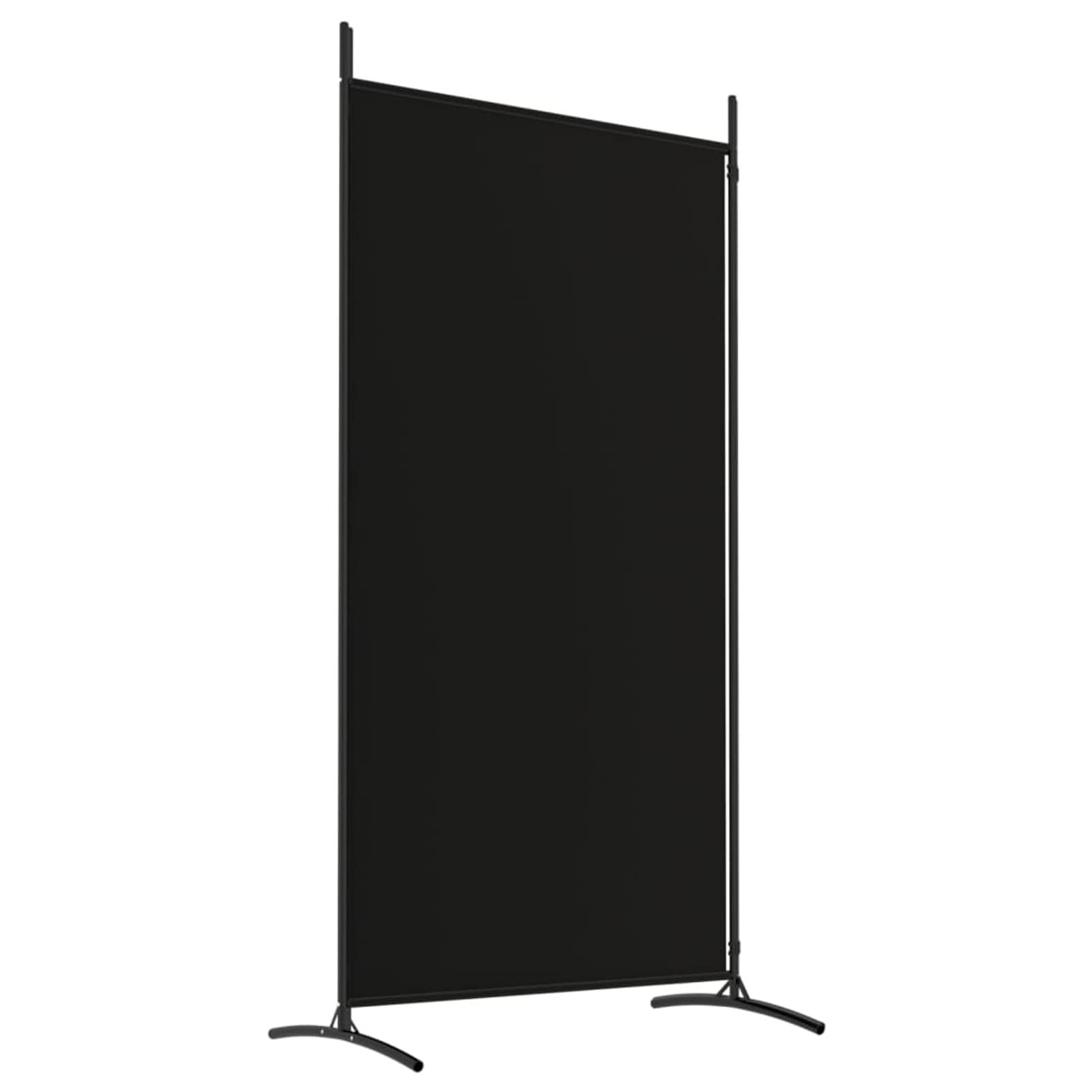 IKAYAA Biombo Plegable de 2 Paneles Biombo Separador de Ambientes 175 x 180 cm Divisor de Habitación Plegable Pantalla de Privacidad para Oficina Dormitorio Negro