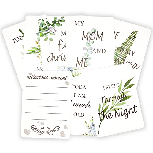 Set di 40 Milestone Baby carte per bambini e