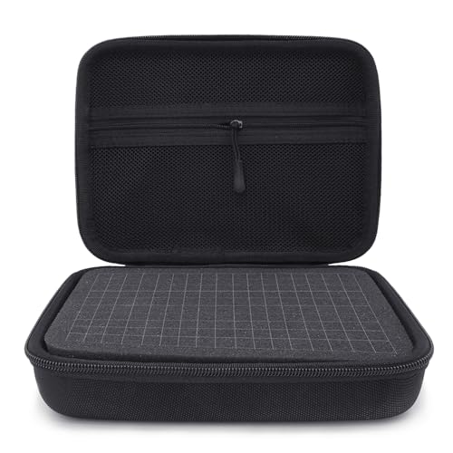 Hard Case With Customizable Foam, EVA Compatible Modretro Chromatic/Analogue Pocket/Nintendo Gameboy Color/DS/3DS/Game &amp; Watch Handheld Game Console (Case Only)- Black