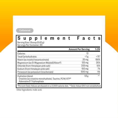 Image of Seeking Health Optimal Electrolyte Powder, Unflavored, Healthy Energy and Endurance Support, Promotes Hydration, Healthy Muscles, Vegan and Vegetarian (30 Servings)
