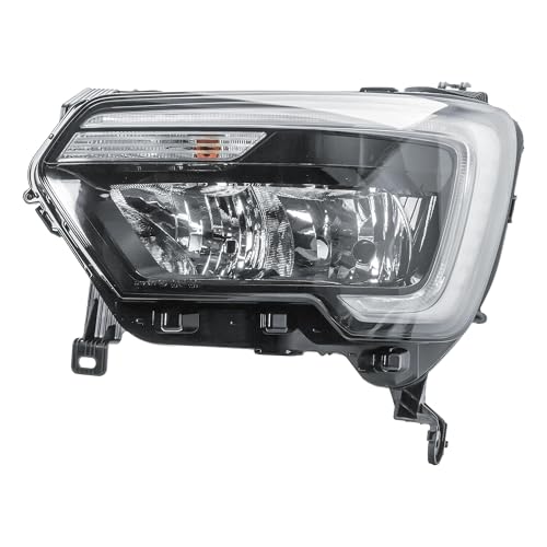 Image of KINGVANS Headlight Assembly Head Lamp with Motor for Electric Adjustment for Renault Master 2019-2024 Passenger Left Side N/S