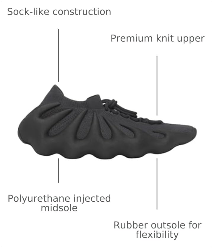 Image of adidas Men's Yeezy 450 Lace Up Sneakers