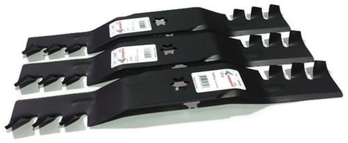 Set of 3 Extreme Mulch Blades 742-04053A 942-04053A R12809 fits Cub Cadet i1050 RZT50 LT1050 SLT1050 LTX1050 ZTT50