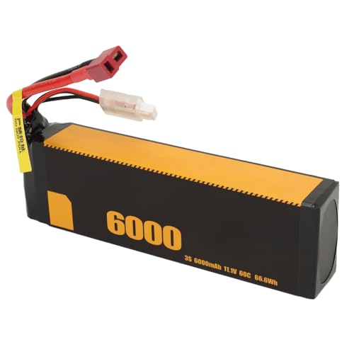 Batería Lipo 3S 6000mAh Evita Paradas por Golpes en Coches RC FS 1/10