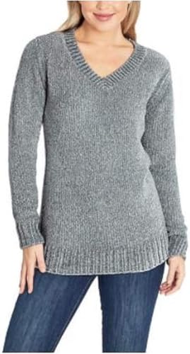 Image of Orvis Ladies' Chenille Tunic Sweater (Marled Phantom, Small)