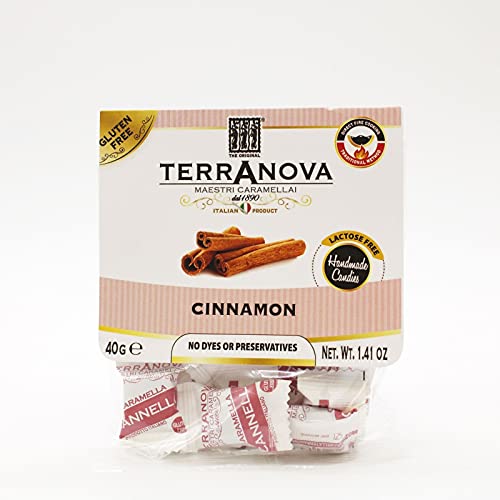 TERRANOVA Bonbons 100% artisanaux sans Gluten, Disponibles en de Nombreux parfums, 40 g - Figue de Barbarie