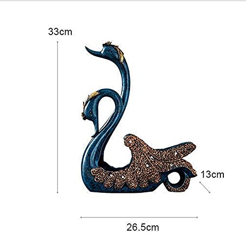 Soporte para botellas de vino de resina ecológica azul miniatura 5