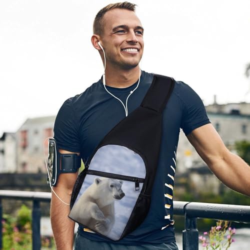 Morrales tipo Sling Bandolera Casual para Hombre y Mujer miniatura 3