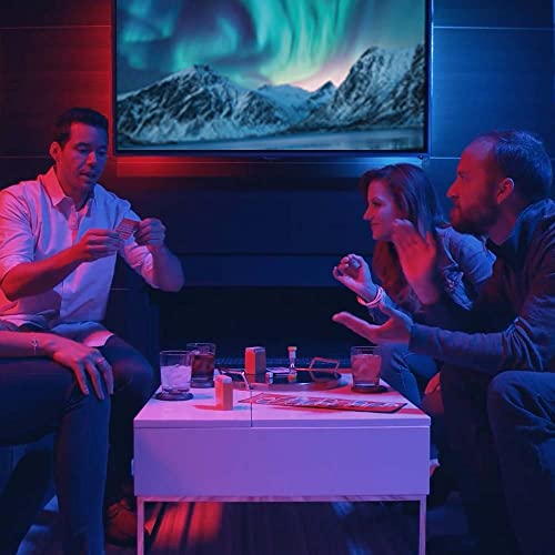 GE LED TV Tape Light, Color Changing Strip Light with Remote, No App or Wi-Fi Required, 84in (1 Pack) - image 6