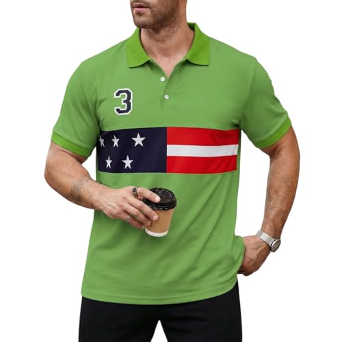 Image of Men's Polyster Stretchable Polo T-Shirts Half Sleeves Regular Fit T-Shirt for Everyday Wear