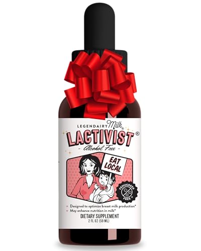 Image of Legendairy Milk Lactivist Drops, Breastfeeding Supplement to Increase Breast Milk Supply, Organic Torbangun for Lactation, Made in USA, Alcohol Free, 2 Fl Oz