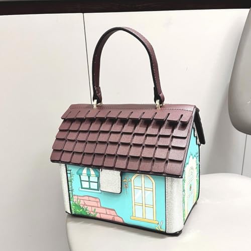 House Shaped Crossbody Bag Purses Handbags for Women Crossbody Bag Shoulder Bag Funny Pouch Purse Bags Purse4