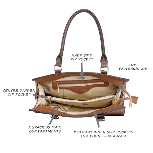 Image of Lavie Shelly Large Satchel Bag