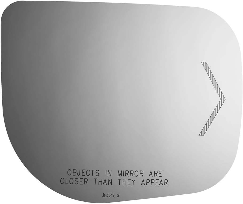 Burco 3319S Right Side Mirror Glass for Infiniti QX56, Nissan Armada, Titan