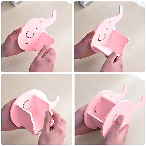 2 pezzi a forma di elefante scrivania matita