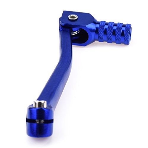 Hiaors Blue Motorcycle Atv Cnc Aluminum Folding Gear Shift Shifter Lever For Ttr50 110Cc 125Cc 140Cc 150Cc 160Cc Dirt Bike Pit Bikes Motocross #TOP5