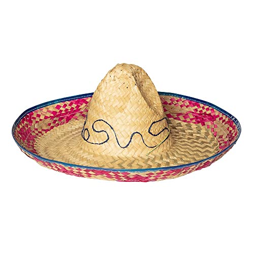 Boland 95424 Sombrero Salvatore, Taille Unique, diamètre 52 cm, Mexicain, Gaucho, Carnaval, fête...