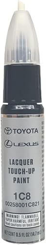 Toyota 00258-001C8-21 frasco de pintura de retoque plateada original (1/2 oz líquidas)