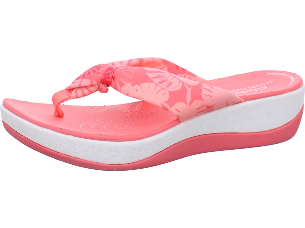 Clarks Womens Arla Glison Coral Print Slide Uk-6 (B098QYSJWS) Amazon Price History, Amazon Price Tracker