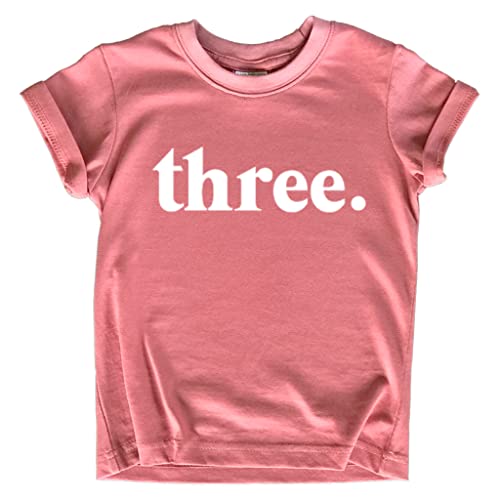 Image of 3rd Birthday Girl Outfit 3 Year Old Girls Shirt Three Shirts 3t Toddler Third