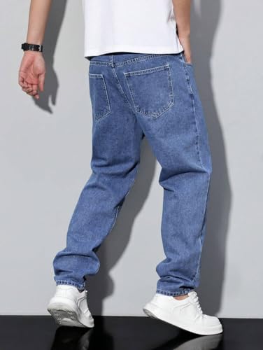 Image of RAGZO Relaxed Fit Mid Rise Jeans Pant for Men
