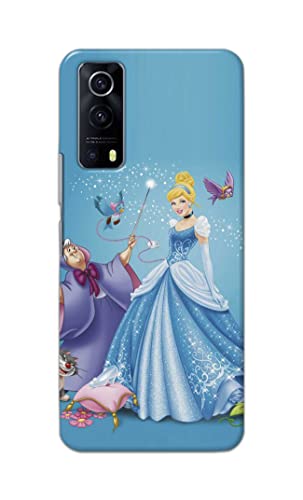 Image of Famous Cartoon Lady Character Hard Back Case Cover for Vivo Y53S / IQOO Z3 Back Cover -(J5) VNS2224