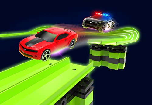 Skullduggery, Inc. RC Glow in The Dark Police Chase Set