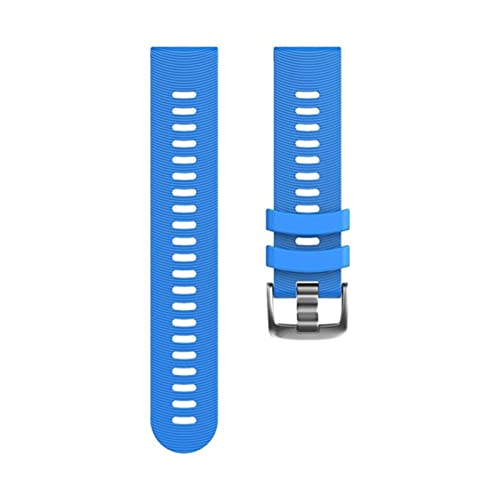 Correa de silicona deportiva de 20 mm para Garmin Forerunner 245 y pulseras inteligentes ágata